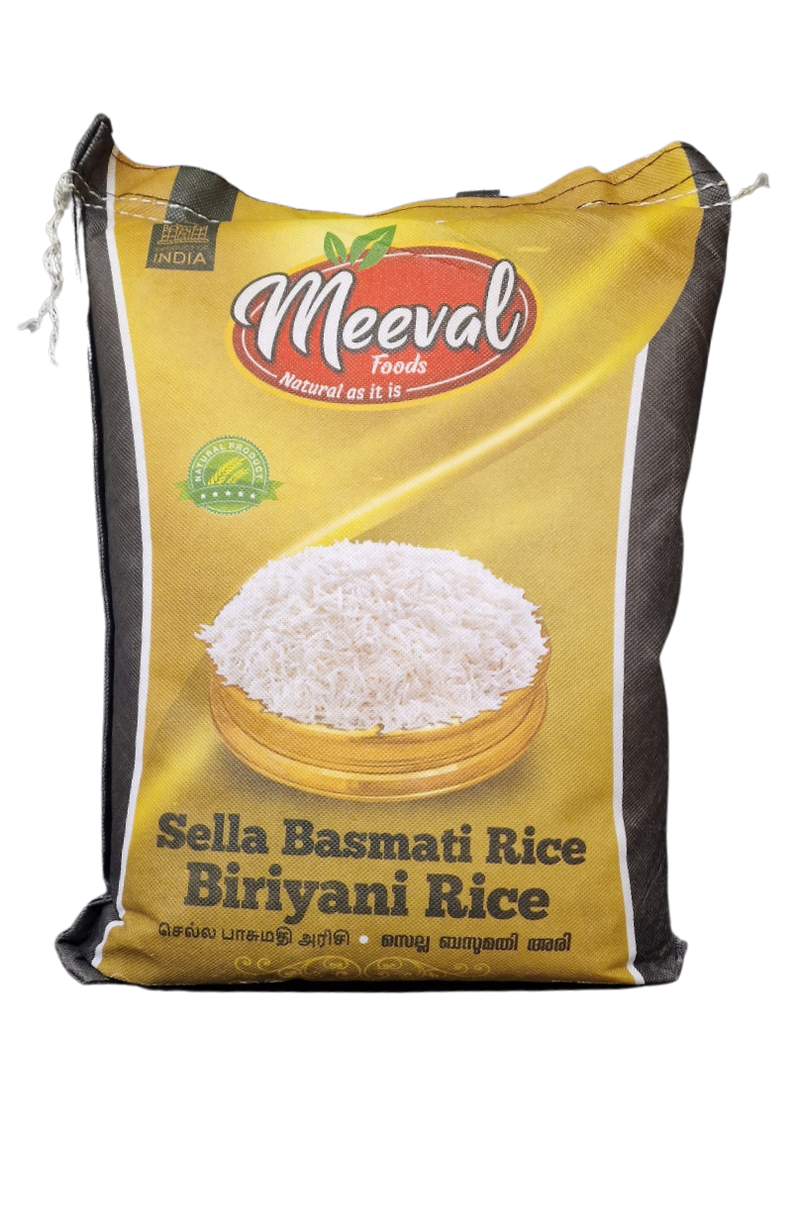 Sella Basmati Rice (Biryani Rice) by Meeval