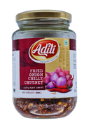 Fried Onion Chilly Chutney by Aditi