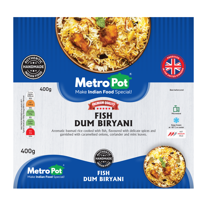 Fish Dum Biryani by Metropot