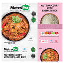 Mutton Curry with Basmati Rice by Metropot
