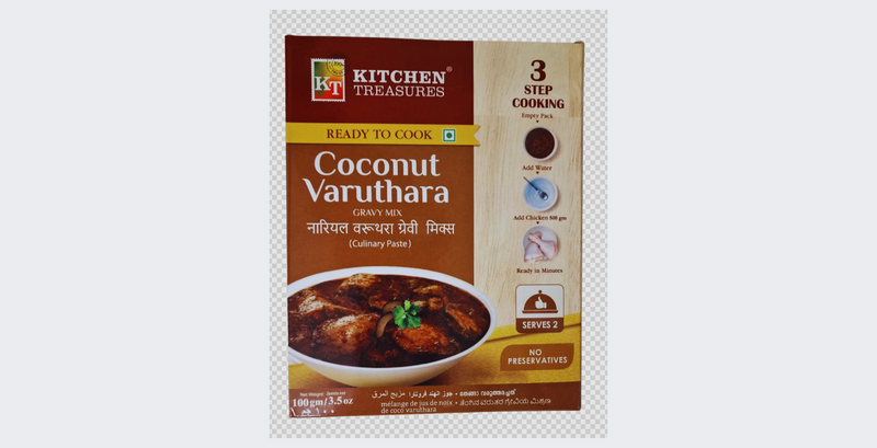 Coconut Varuthara by Kitchen Treasures